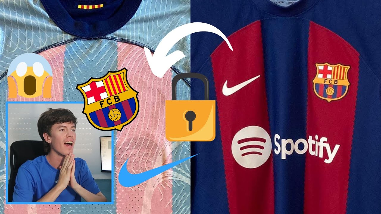 Camiseta FC Barcelona 2023-24  Se filtra la camiseta del Barça para la  temporada 2023-24 ¡Qué incluirá esta curiosidad histórica!