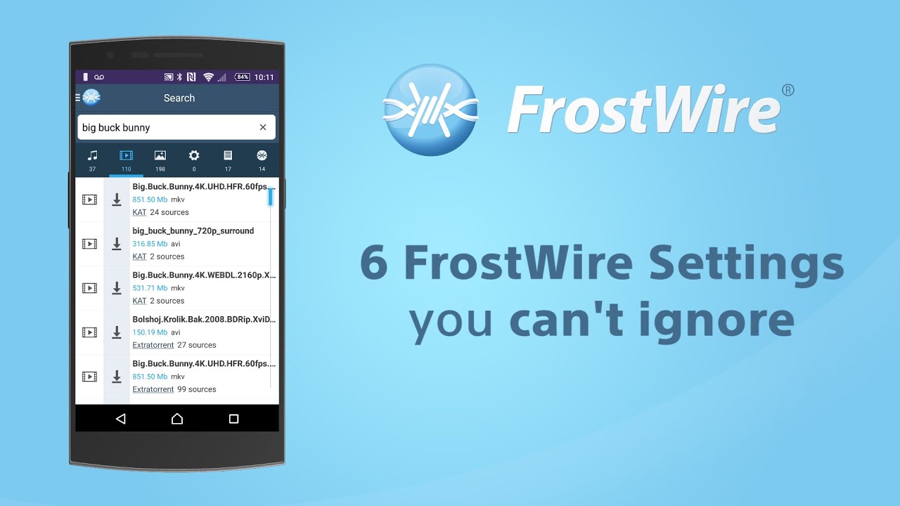 6 FrostWire for Android Settings you can't ignore