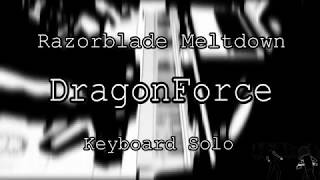 DragonForce - Razorblade Meltdown / Keyboard Solo on Korg x50