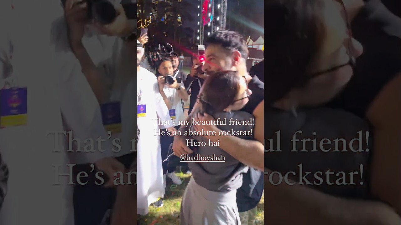 Hania at Badshah Concert😍 Huged Each other😱Viral Video In india 