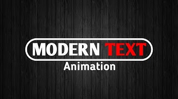 How to make modern text in kinemaster | Modern text animation after effects | #carbon
