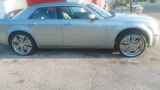Chrysler 300 22 inch davins spinners