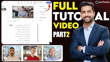 Synthesia Full Tutorial 2025: AI Avatars & Voiceovers Guide | Complete AI Video Guide Hindi/Urdu