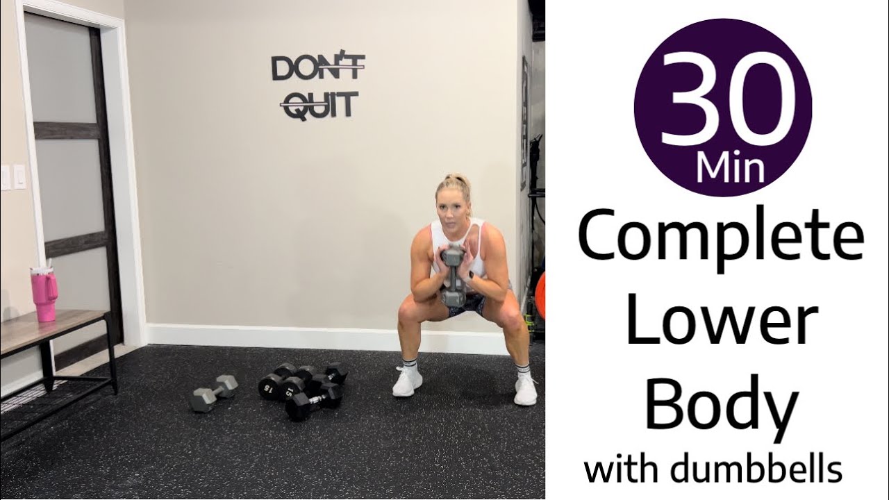 30 Min Leg Workout With Dumbbells YouTube 30-min-leg-workout-with-dumbbells-youtube