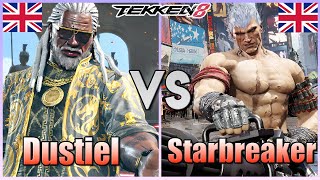 Tekken 8  ▰  Dustiel (Rank #1 Leroy) Vs Starbreaker(Rank #1 Bryan) ▰ Ranked Matches