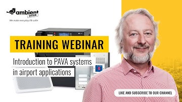 The role of PAVA systems in airport fire safety