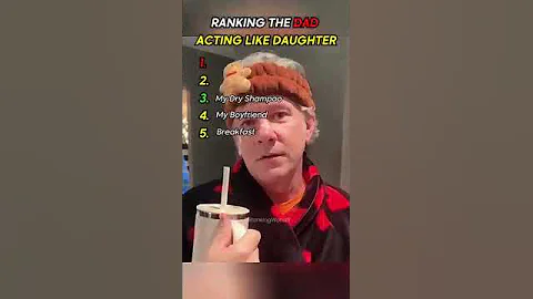 Dads Acting Like their daughters #funny #shortsfeed #ranking