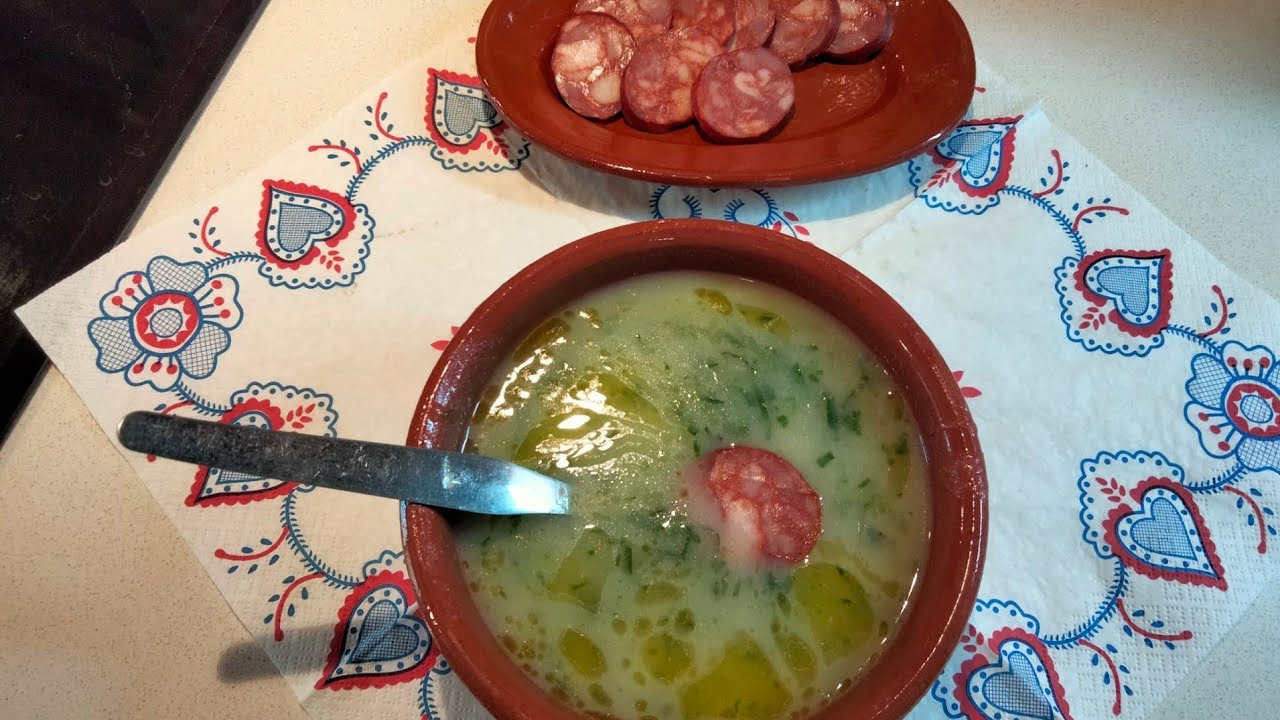 Caldo verde na versão casa portuguesa (light)