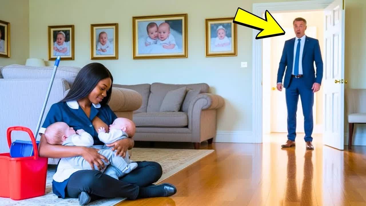 BILLIONAIRE INSTALLED CCTV TO FIRE HIS MAID — BUT FROZE WHEN HE SAW WHAT SHE DID TO HIS TWINS