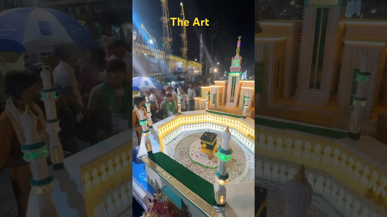 Makka Madiana Art of Tharmokol Mohammaram Street Art Street show