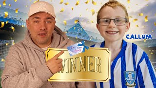 I Won The Half Time Golden Ticket At A Football Match