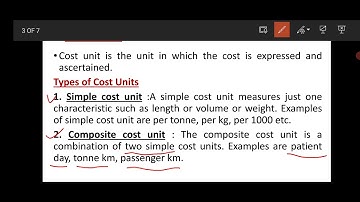 Performance measurement in Costing 1