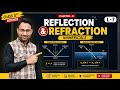 Class 12 Science: reflection of light numerical OR refraction Light - Reflection & Refraction L-7