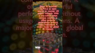 Zhipu AI releases powerful Open Source AI! 🚀 #Shorts