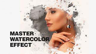 Master Watercolor Painting Effect | 50 Watercolor Masks | Tutorial screenshot 1