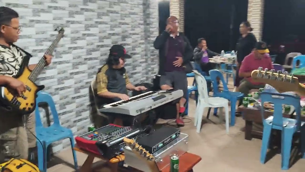 jamming santai bersama artis dan composer legend sabah
