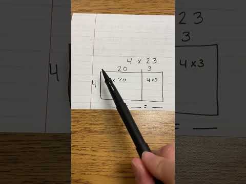 Area model multiplication