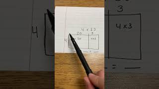 Area model multiplication
