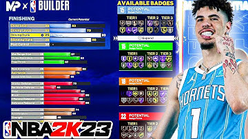 NBA 2K23 POINT GOD BUILD - BEST POINT GUARD BUILD - NON META  BUILD