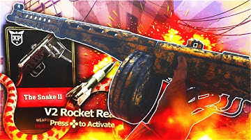 EPIC PPSH is LIKE CHEATING! (THE SNAKE) - FLAWLESS V2 ROCKET w/ OVERPOWERED PPSH Class Setup COD WW2