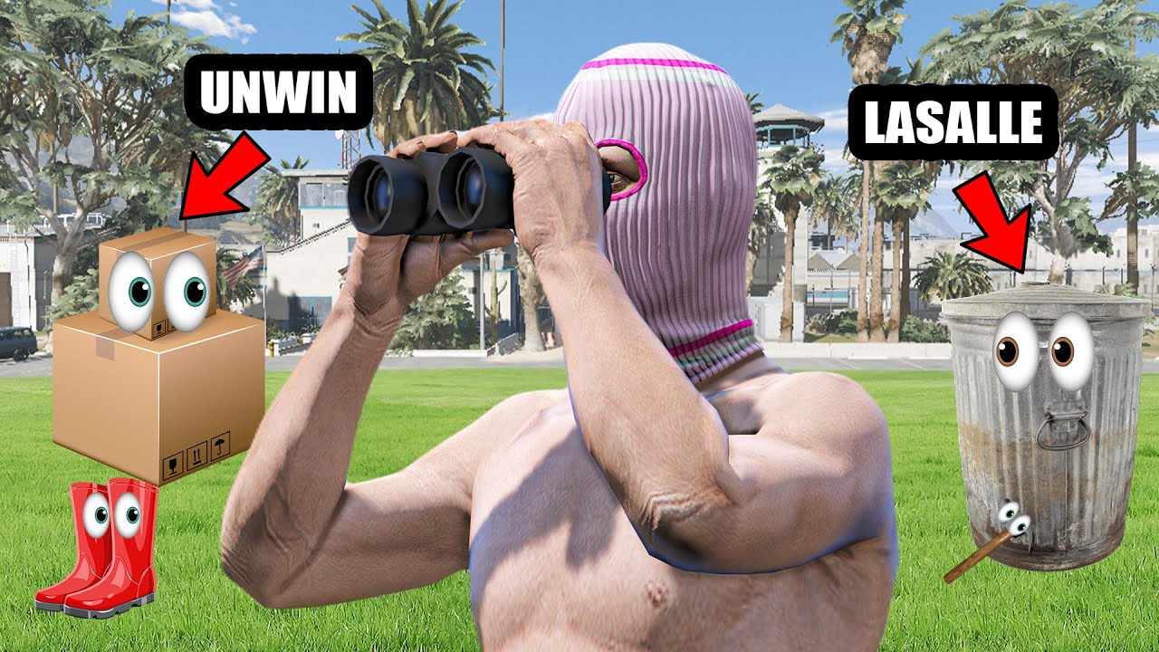 CACHE CACHE OBJETS HUMAIN ft LaSalle et Unwin (prop hunt)