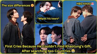 First Wanted To Surprise Khaotung; He Cries Because He Was Unable To Give Khaotung His Birthday Gift