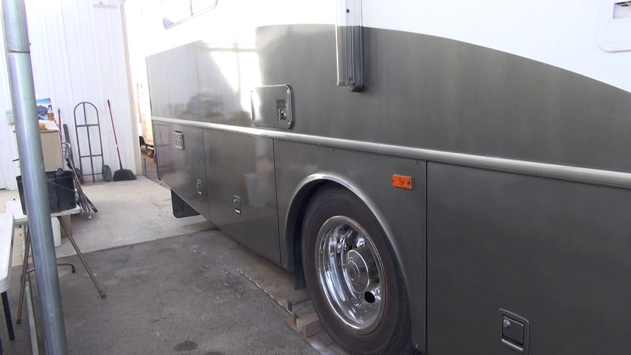 How to Paint a Big Motorhome 3 YouTube