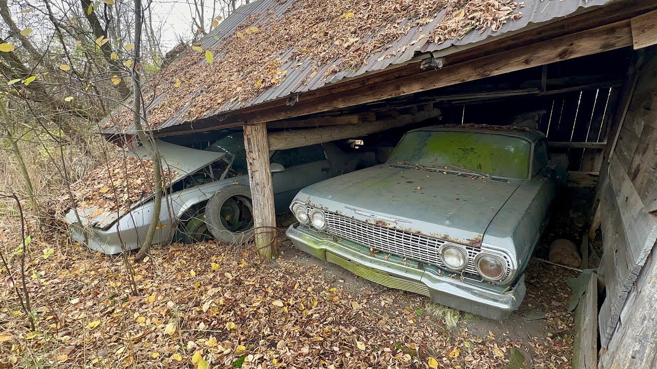 Lotto Winner’s Classic Car Collection Left ABANDONED In The Middle Of Nowhere For Over 30 Years