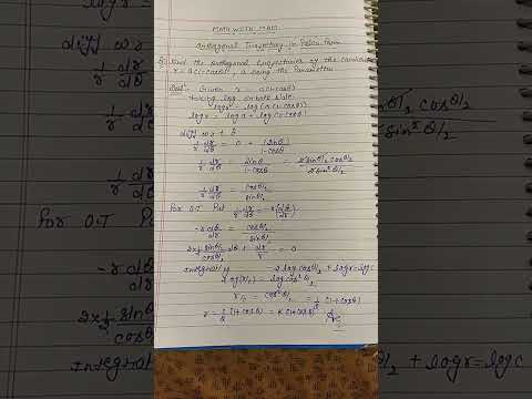 Orthogonal Trajectories In