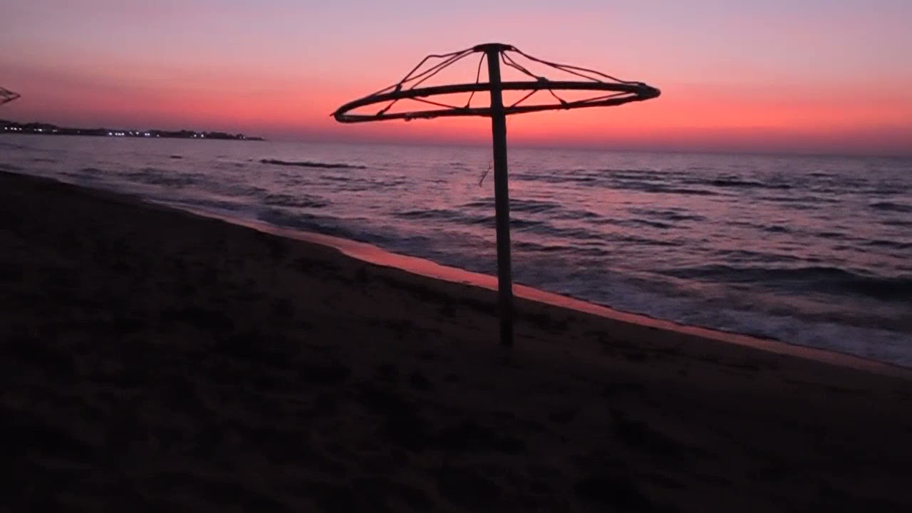 Пляж рассвет астрахань