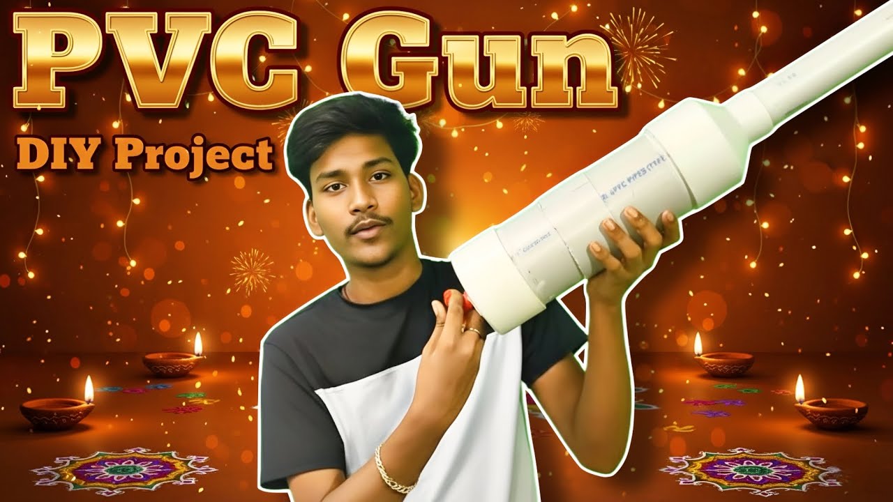 Pvc Guns Simple PVC GUN||How to make calcium carbide cannon at Home || Pvc Cannon ...