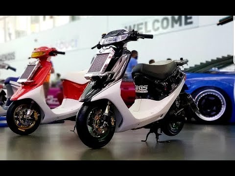 Honda Dio Af 18 125cc A Radiador Y Moflers Racing Carburador 35mm Youtube