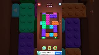 solution niveaux au level 31 jeu fit bock 3D color blast jam - jeu de puzzle blocs de couleurs