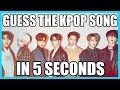 GUESS THE KPOP SONG IN 5 SECONDS