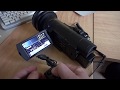 Manual Focus on CX900 with LANC remote control from Sony