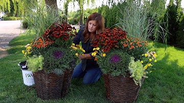 Packing These Fall Containers Full! 🍁🌼🍂 // Garden Answer