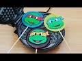 EXPERIMENT WAFFLE IRON vs Lollipop Teenage Mutant Ninja Turtles