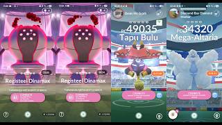 Invitaciones a REGISTEEL DINAMAX TAPU BULU MEGA ALTARIA BUZZWOLE Pokemon GO live Remote raid invites
