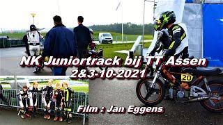 NK Juniortrack bij TT Assen 2&3 10 2021