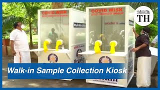 Coronavirus testing: Walk-in Sample Collection Kiosk in Kerala