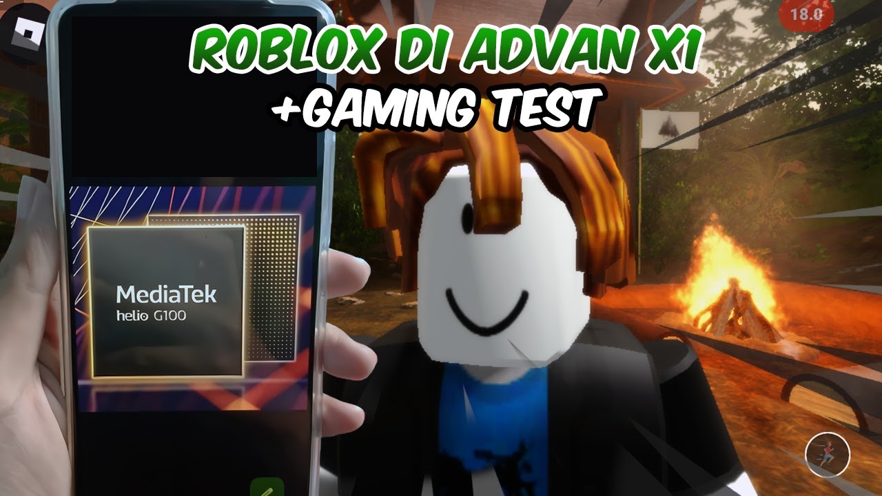 TEST ROBLOX Di HP INDONESIA Advan X1 -  Helio G100
