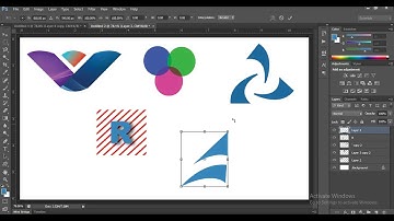 How to create abstract logo design | Adobe Photoshop cs6 tutorial | logo design tutorial | 2020