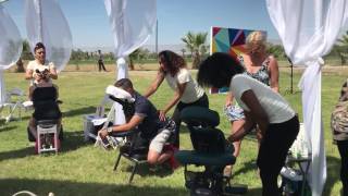 Katy Perry's Coachella Recovery Party with Chair Massage & Nails by UNWIND Mobile Massage & Spa