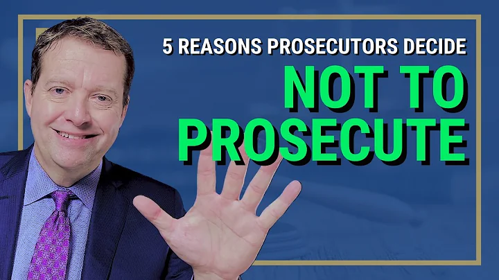 5 Reasons a Prosecutor Might Decide to Decline to File Criminal Charges | Washington State Attorney