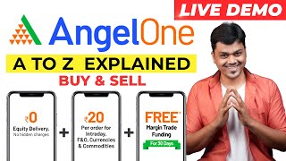 How to use Angel One Broking? |  How to BUY & SELL in AngelOne - TUTORIAL screenshot 3