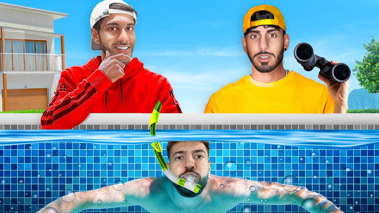 10.000€ SPECIAL YouTuber Hide and Seek in XXL Villa