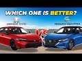 Nissan Sentra S Gas 2025 vs Honda Civic LX Gas 2025 | Full Specs Comparison