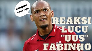 Reaksi Lucu UUS Fabinho atas Goal Alisson Becker !