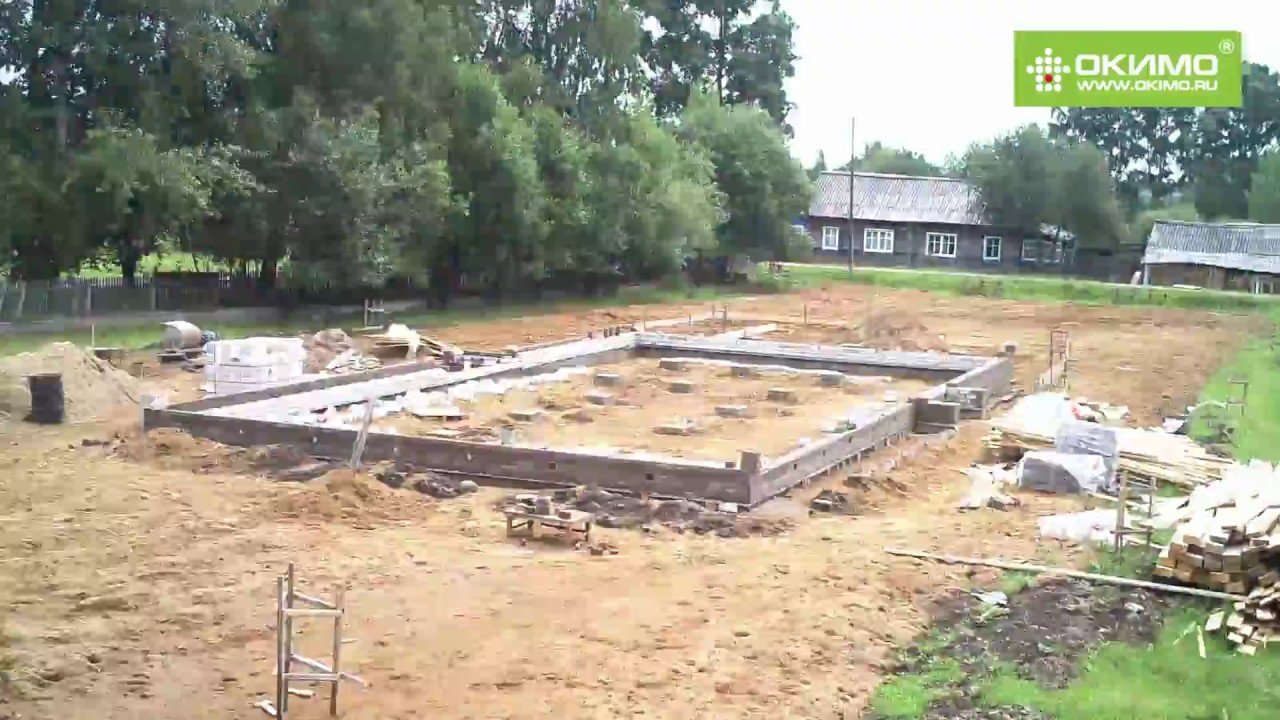 ⁣Строительство дома-музея, Кай, Кировская область