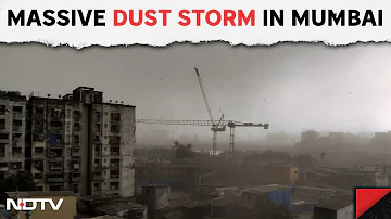 Mumbai Weather Today | Mumbai Witnesses First Rain Of Season, Accompanied By Massive Dust Storm